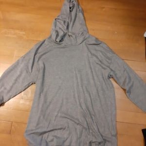 Gray Hooded Sweater